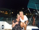 Andrea and Debbie, first night and the JD and coke is flowing. Sami, Kefalonia. The JD and Gin "Nightcaps" were one of the highlights of the trip and often went onto the early hours of the next day!!