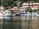 Sivota, Nanjo went next to the big red yacht. Thanks to my crew making my job very easy.