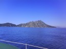 On passage to Messalonghi. We passed a large group of Islands which I will explore later. We took 8 hours to motor the 42 nautical miles from Kalamos, due to no winds. At least the batteries got charged up? 