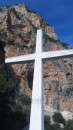 The large concrete cross
