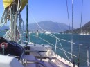 Gale force winds over the whole of the Ionian, it lasted 24hrs. Then all back to normal.