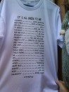 All the Greek you will ever need, spotted on a t-shirt in Corfu town.