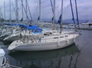 Beautiful Disco 32 for sale at Gouvia marina, the posher version of mine and at 17,000 euros.