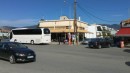 The bus garage at the top of town. I will get my bus from here to Athens, then another bus to the airport.