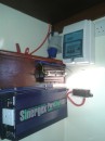 Newly installed in October. Now with a consumer unit, galvanic isolator, mega fuse and a pure sine inverter. I will feel a lot happier now with 240 volts onboard.
