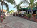 The walkway and some restaurants at Marina Mazatlan.