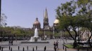 The main square in Guadalajara.