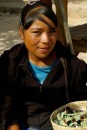 This Tarahumara girl was interested in the filming I was doing and we eventually bought a nice cloth from her.