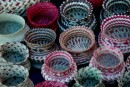 More Tarahumara Indian baskets,  the small ones sell for 30 Pesos or about $2.30 US.