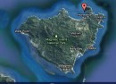 Here is a google earth view of Magnetic Island.  The mark at the top shows where we are anchored
