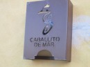 Our villa had custom lights with the name of our particular suite. Caballito de Mar means Seahorse