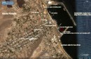 This google earth image shows the layout of Santa Rosalia.  We have added labels to indicate a few of the locations shown in the photos in this ablum