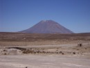 As we climbed into the Andes we got very good views of many of the volcanoes that surround Arequipa. 