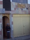 This was the entrance to our hostel with the duena (manager) standing in the door.  This lady was barely 4 feet tall