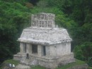 The structure on the top of this small temple is a feature that is seen a lot more at other Mayan sites.  It functioned like a bill board but rather than selling something was used to proclaim important facts about leaders and events.