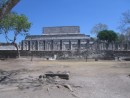 This was a nice looking building that, like many of those at Uxmal, used a lot of columns.  
