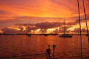 The sunsets in St. Martin are always fantastic, such a great way to end the day