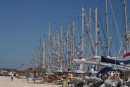 The fleet all dressed up in Tasucu Harbour