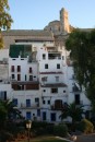 Ibiza town with Cathedral in background 