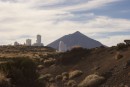 Tenerife Observatories near top of El Tiede