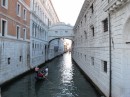 The bridge of sighs in Venice.  Last bridge that prisoners crossed before they were executed