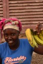 Had to buy bananas from this lovely girl