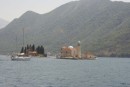 Island monasteries at Montenegro