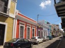 Coloured houses of old town San Juan, Puerto Rico