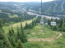 Sun Peaks: They mow the slopes to help the runs in the winter.  Check out the bike run that is quite the ski trail in the winter