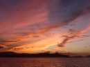 Norman Island sunset
