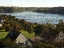 The Dove Cottage B&B in Dittisham where we stayed had a great view 