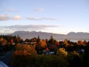 Sunset from our pad that we rented while we were in Vancouver, what a view.  