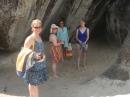 Julia and Friends at Virgin Gorda Caves