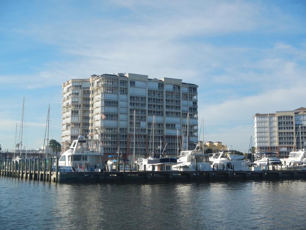 Cocoa Village Marina: This marina has a great business plan.  One can purchase a slip, which then makes you a shareholder in the marina itself.  A 40