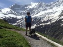 Walking in alps... schrckhorn