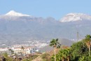 Mount Tiede in the snow time to move on!
