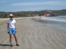 Miles and miles of white sandy beach at Tenacatita