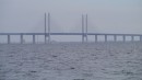 Die Brücke vom Öresund. Die Pylone sind knapp über 200m hoch