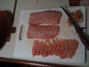 This is just a bit of the sashimi we devoured following Kurt