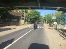 Lombok: Trafik med scootere