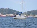 2007_0724Spain0111: Sareda in the anchorage