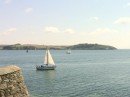 Leaving Falmouth - from the castle