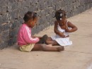 Two little Cape Verdean girls