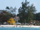 Part of the beach at Carlisle Bay, Barbados.