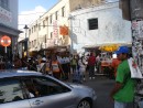 Busy town centre in Bridgetown, Barbados