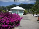 The entrance to Crews Inn - the main boat yard at Chagauramus, Trinidad.