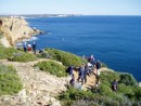 On the walk to Sagres - lunch stop.
