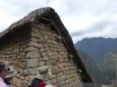 Machu Picchu house with restored roof