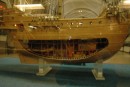 The innards of a Portuguese sailing ship