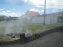 steam coming from the ground in Rotorua